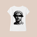 Baby Look TUZA Branca - Busto