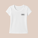 Baby Look TUZA Branca - Isqueiro
