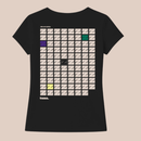 Baby Look TUZA Preta - Grid Z