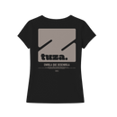 Baby Look TUZA Preta - Logo Z
