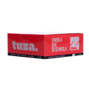Caixa master contendo 50 displays da seda TUZA papel branco